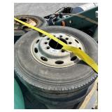 semi tires and wheels 24/5s