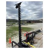 Skid steer mount cycle bar mower