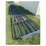bundle metal cattle gate x2