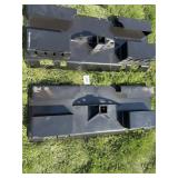 Heavy Duty Do-All Receiver Hitch Skid Steer Plate