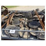 Misc pallet planter parts