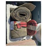 bundle of semi straps two different sizes