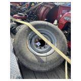 tire and wheels pair