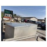 Aluminum side box with mounts