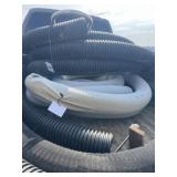 Irrigation pipe with sock