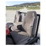 Seats and center console