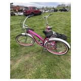 delrio aluminum pink bike