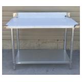 Stainless steel table
