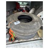 Pair Tractor tires 10.00x16