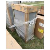 Air handler with coil installed