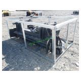 Unused Landhonor Skid Steer Power Rake ~72"