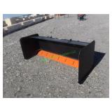 Unused Pabreak Skid Steer Snow Pusher ~82"