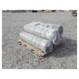 5 Unused Galv. Steel Fencing 330