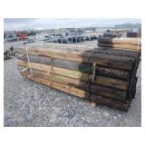 ~25 Unused H Brace Post 7" X 7" X 10