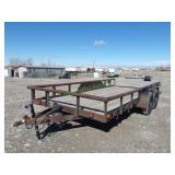 1992 Big Tex Flatbed Trailer ~20