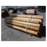 ~50 Unused Round Posts 5" X 8