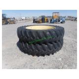JD Tire & Wheel Duals 420/80R46 **Bid X 2**