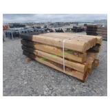 ~20 Unused H Brace Post 8" X 8" X 7