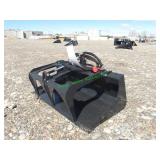 Unused Mini Skid Steer Stump Grapple~44"