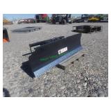 Unused JCT Skid Steer Hyd. 4-Way Dozer Blade ~84"