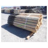 ~50 Unused Round Posts 5" X 8
