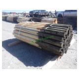 ~50 Unused Round Posts 5" X 8