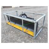 Unused Skid Steer 6 Way Dozer Blade~84"