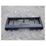Unused Multi Purpose Skid Steer Pallet Fork Frame