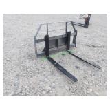 Unused Mini Skid Steer Pallet Forks