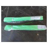 2 Unused Webbing Sling: 2T X2 M