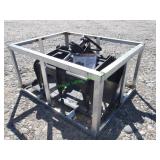 Unused Mini Skid Steer Grapple Bucket ~44"