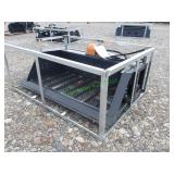 Unused Skid Steer Screening Bucket ~72"