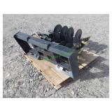 Unused Landhonor Skid Steer Auger 2 Bits