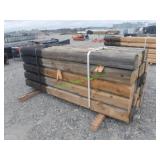 ~25 Unused H Brace Post 7" X 7" X 8