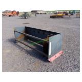 TMG Skid Steer Snow Pusher Blade