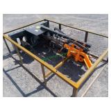 Unused Mower King Skid Steer Trencher