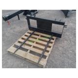 Unused Skid Steer Bale Fork