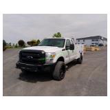 2012 Ford F350 4WD Diesel Ext Cab Service Truck
