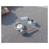 Fresno Valve ~8" & Galvanized Pip Saddle ~6"