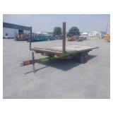 Home Made Single Axle Tilt Bed Trailer ~20