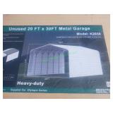 Unused Metal Garage ~20