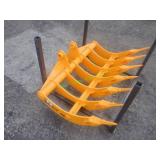Unused GIYI CAT305 Excavator Rake w/ Teeth ~48"