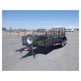 Tandem Axle Utility Trailer ~20