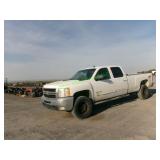 2010 Chevy HD 3500 Diesel 4WD Crew Cab Pickup