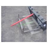 Unused Skid Steer Hay Frame Fork ~47"