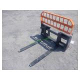 Unused Landhonor Skid Steer Forks ~48" Forks