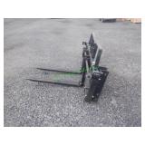 3 Pt. Adjustable Pallet Forks ~38"