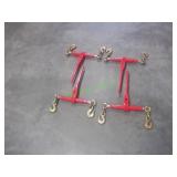 4 Unused Ratchet Binders 5/16" 5400# **BID X 4**