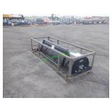 Unused Mower King Skid Steer Rotary Tiller ~72"