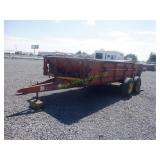 Farmhand Single Axle Manure Spreader ~19